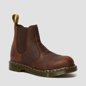 dr. martens arbor womens steel toe work boots